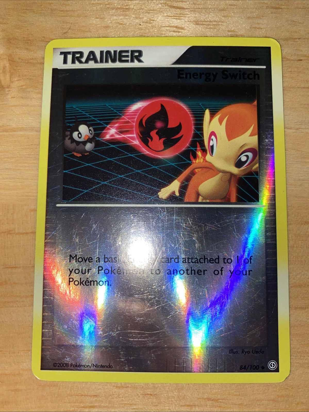 Energy Switch - 107/130 - Uncommon - Reverse Holo Pokemon Diamond