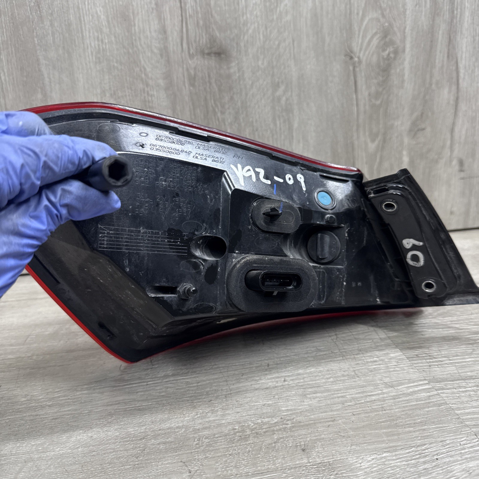 ✅ 2014-2017 MASERATI GHIBLI M157 REAR RIGHT TAIL LIGHT LED OUTER OEM ✅