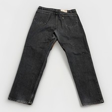 Vintage 80s Levi’s 530 Faded Black Jeans 36x32 Loose Grunge Skate USA Made Rare