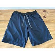 Prana Men's Medium Navy Blue Shorts 9" Inseem