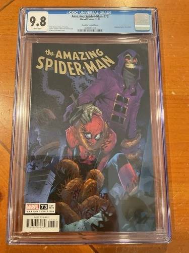 Amazing Spider-Man V5 #73 (#874) Vincentini 1:25 Variant - CGC 9.8 NM/M!