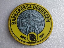BVB BORUSSIA DORTMUND - Aufnäher  - Fanclub BARBAROSSA BORUSSEN