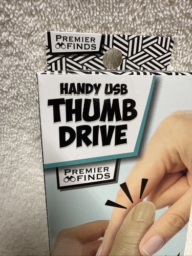 Premier Finds Handy USB 256 MB "Thumb Drive" New in Original Packaging Gag Gift - Picture 2 of 14
