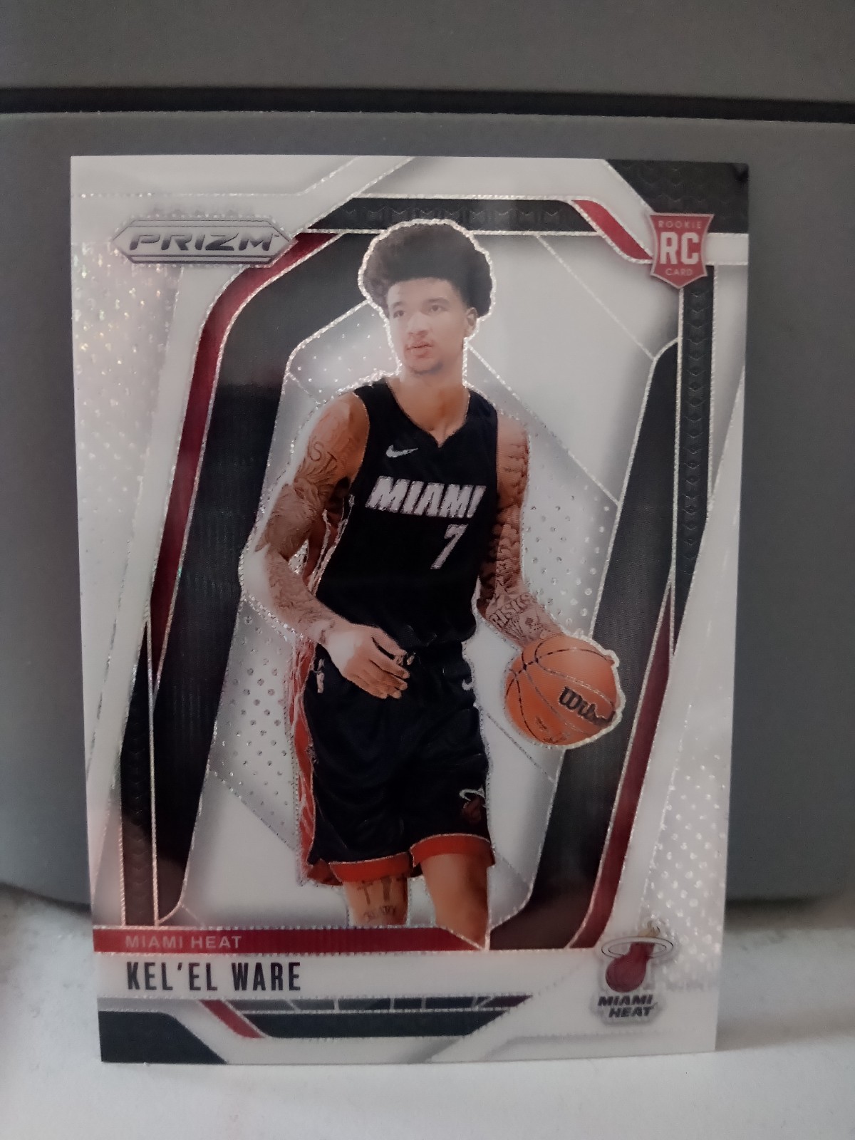 2024-25 Panini Prizm * Kel'el Ware * #38/38 White Wave RC# 248