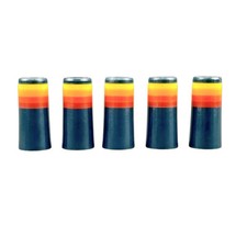 Black Orange Golf Ferrules for Golf Sand Wedge/Pitching Wedge (9.1mm*30mm*14mm)