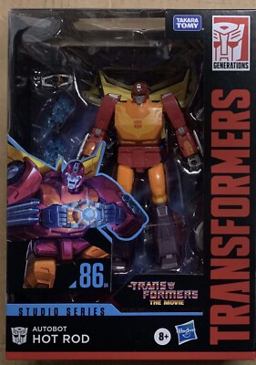 Transformers Studio Series Hot Rod Voyager 1986 movie 86-04 IN HAND READY  630509974931|