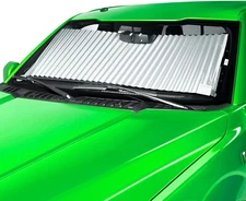 Car Retractable Windshield Sun Shade Front & Rear Window Curtain UV Protection