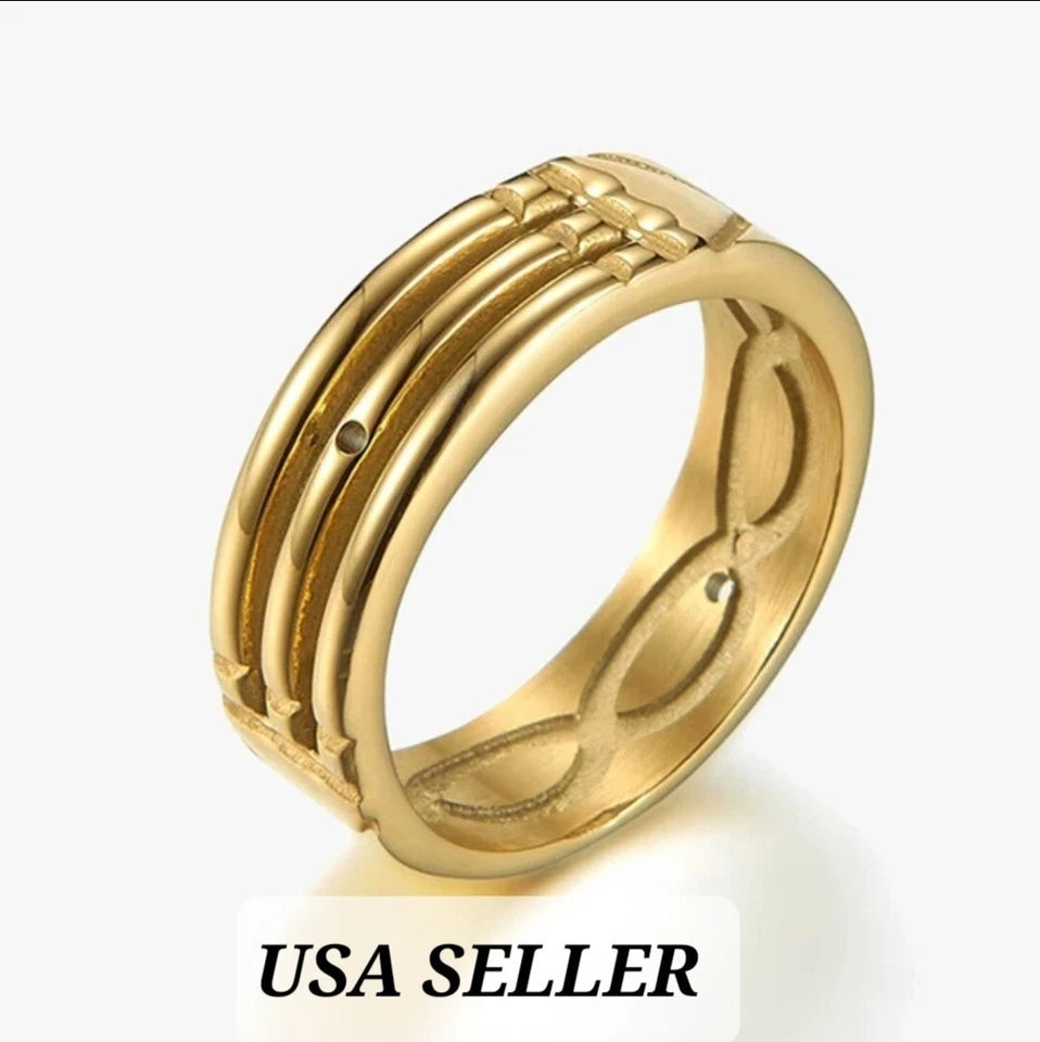 Anillo Atlantis Acero Inoxidable Anillo Atlante Acero Inoxidable - Grand Talisman Foto 2 de 4