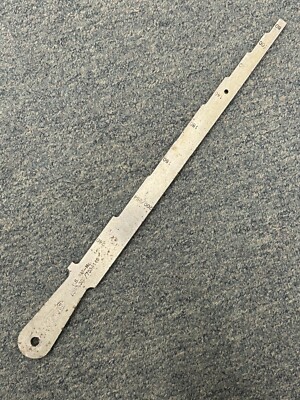 Timken Drives 80-240 EZ WEAR GAUGE - US PAT D598.307/7654149 Timken Drives 80-240 EZ WEAR GAUGE - US PAT D598.307/7654149