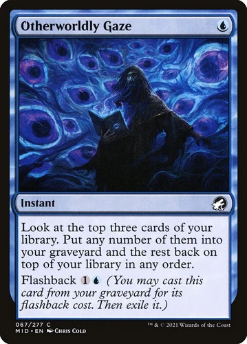 Otherworldly Gaze (067) Innistrad: Midnight Hunt MID MTG Magic