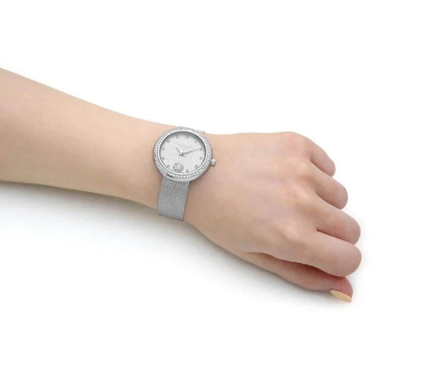 Versus by Versace Lea VSPEN1420 orologio da donna acciaio inox argento orologio da polso milanese