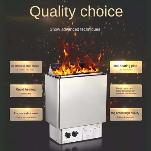 Sauna Heater Electric Sauna Stove Steam Bath Sauna Heater Inner/External Control - Picture 18 of 21