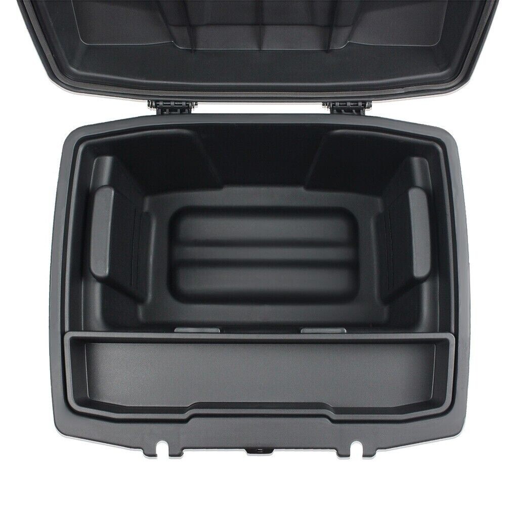 Moose Utility Division Black Lockable Saddle box for 1988-2021 Polaris Ranger JT