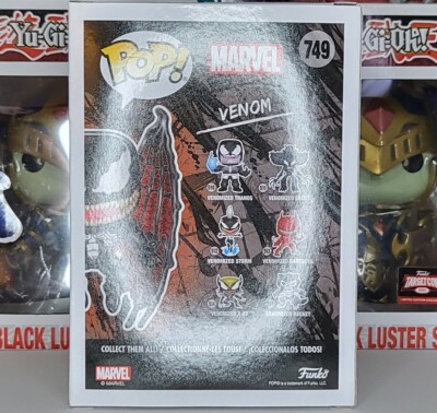 Funko Pop! Marvel Venom With Wings Special Edition #749 Vinyl