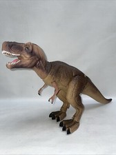 Battery Power Walking Dinosaur T-Rex Toy 2016 Merch. Source 9 1/2" tall 17" long