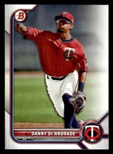 2022 Bowman Draft #BD-107 Danny De Andrade Card Minnesota Twins