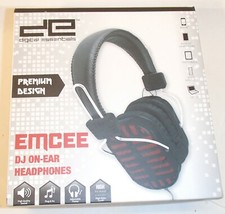 Emcee Digital Essentials DJ On-Ear Headphones 3.5 mm plug/jack