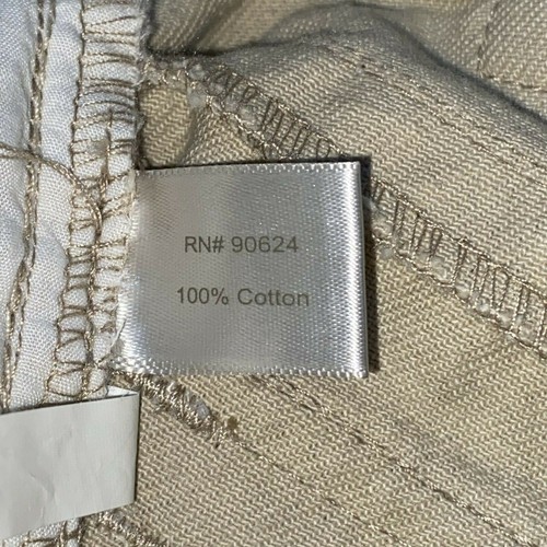 Boston Proper Jeans Pants Womens sz 2 Tan Brown Snakeskin Print Straight Leg - Picture 8 of 9