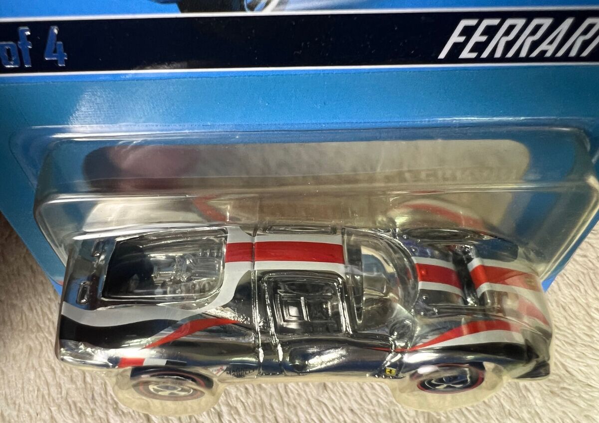 🇮🇹🇮🇹Hot Wheels RLC Super Chromes Ferrari P4 #2310 of 🇮🇹🇮🇹Hot Wheels RLC Super Chromes Ferrari P4 #2310 of