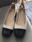NIB AREZZO CHLOE cap toe Leather Pumps size 8.5 — photo 1
