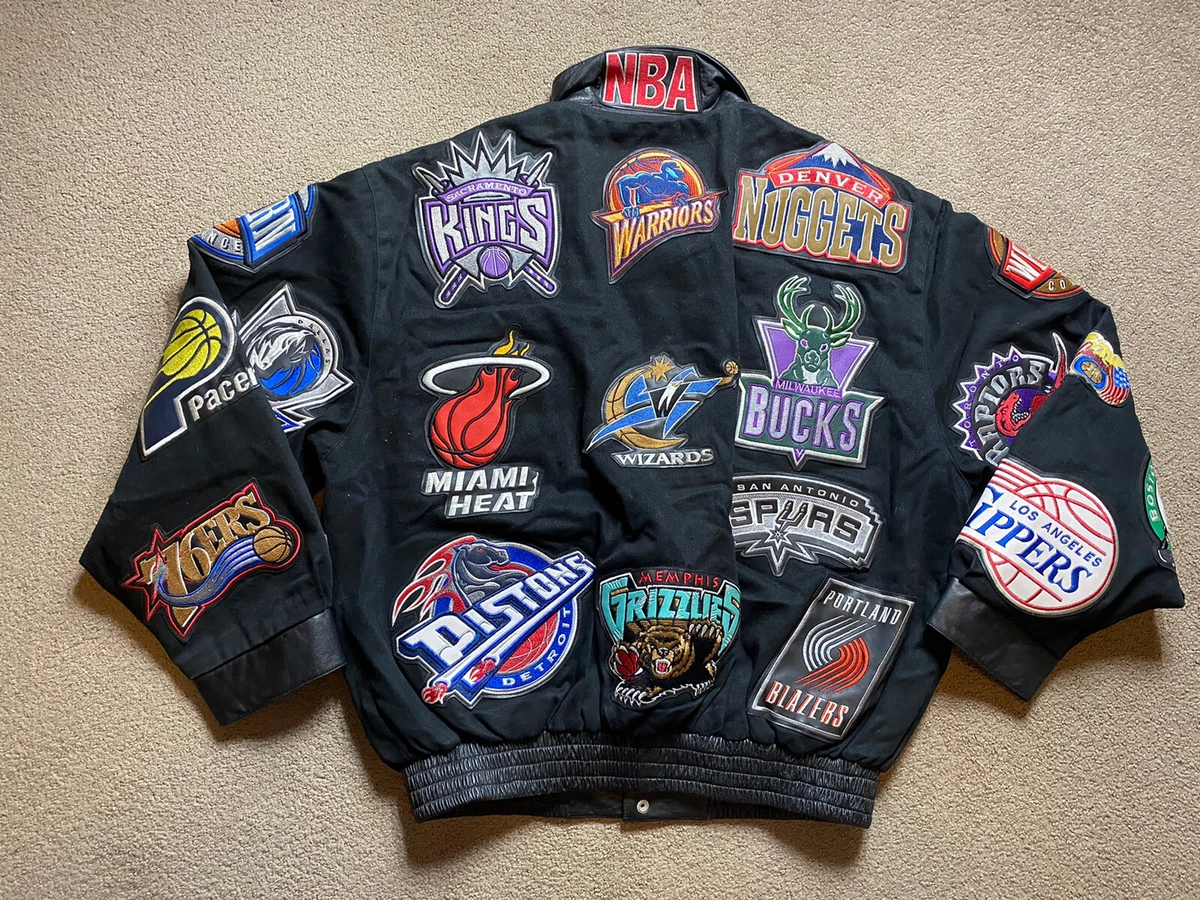 Vintage Limited Edition Jeff Hamilton NBA Logo Jacket 4XL MINT