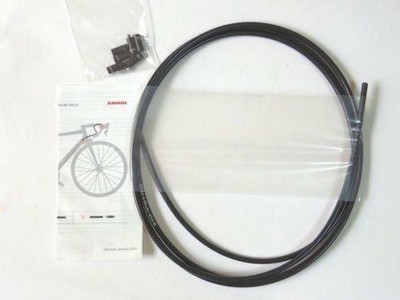 SRAM Ride On 4mm Shift Housing / 6 Housing Ends & 2 Crimp Ends  2000mm Black