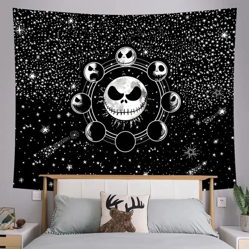 The Nightmare Before Christmas Night Sky Wall Tapestry