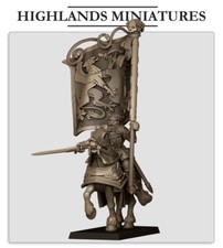 Highlands Miniatures Battle Standard Bearer  ...