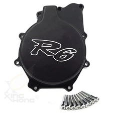 M.Billet Motor Engine Stator Cover For Yamaha Yzf R6 1999-2002 Black Left Side