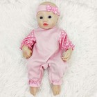 13'' Lifelike Silicone Reborn Baby Blue Eyes Boy Adorable Silicone Newborn Doll — photo 1
