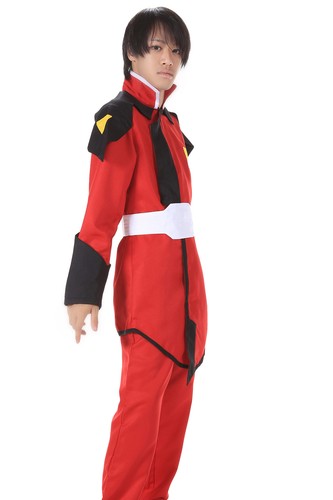 Halloween Party Cosplay Costume Zaft Unit Male Red Uniform - Picture 2 of 5