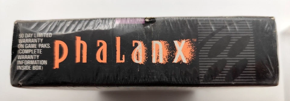 Phalanx (Super Nintendo SNES, 1992) BRAND NEW Factory Sealed H-Seam! Tears - Image 4 of 4