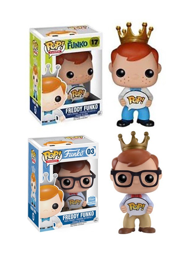 Funko Pop! 17 Funklub Freddy & Nerd Freddy FunkoShop Exclusive Set