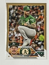 2023 Topps Series 2 Adam Oller Gold  /2023 #542 Oakland Athletics