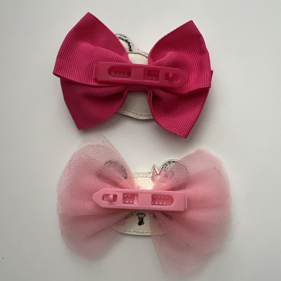 Pinzas para el cabello Gymboree Panda rosa lote de 2 Foto 2 de 2