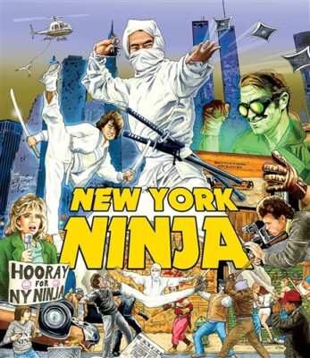 NEW YORK NINJA New Sealed Blu-ray