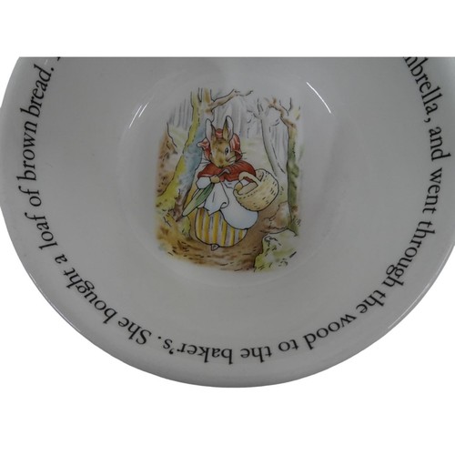 1992 Wedgwood Etruria Barlaston Peter Rabbit 5 3/4" Coupe Cereal Bowl England - Picture 4 of 11