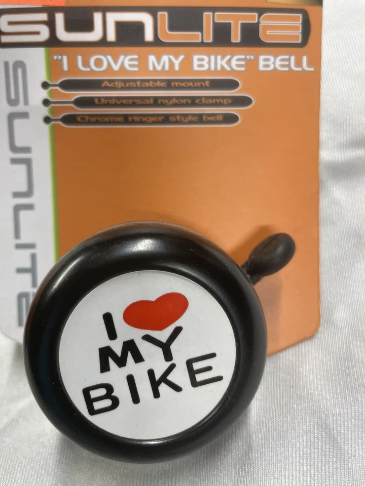 BELL Handlebar Sunlite I LOVE MY BIKE Blue, Black, Red - Image 3 of 4