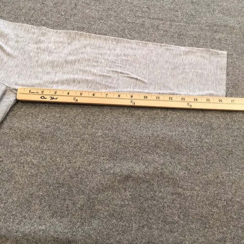 American Girl Sz M 10/12 Gray Heather Capri Pajama Pants Leggings - Picture 5 of 5