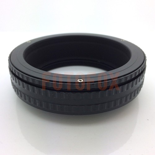 Brass M58 to M58 17-31mm Adjustable Focusing Helicoid Adapter Macro tube M58-M58 - Picture 9 of 12