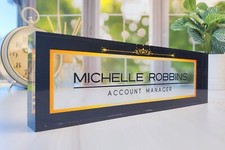 Placa De Identificación Personalizada Para Computadora – Placa De