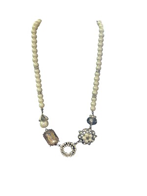 simply vera wang Pearl Statement Necklace