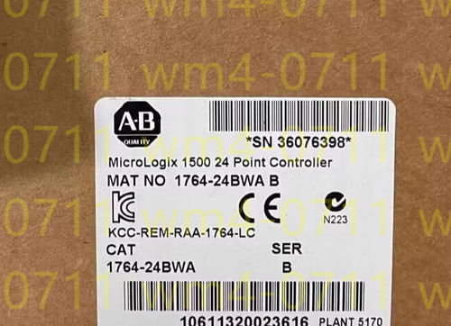 Sealed brand new 1764-24BWA MICROLOGIX 1500 24 point controller DHL/Fedex - Picture 1 of 4