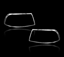 Chrome Headlights Trim Bezel Cover Surround Rim For Lincoln Navigator 03-06
