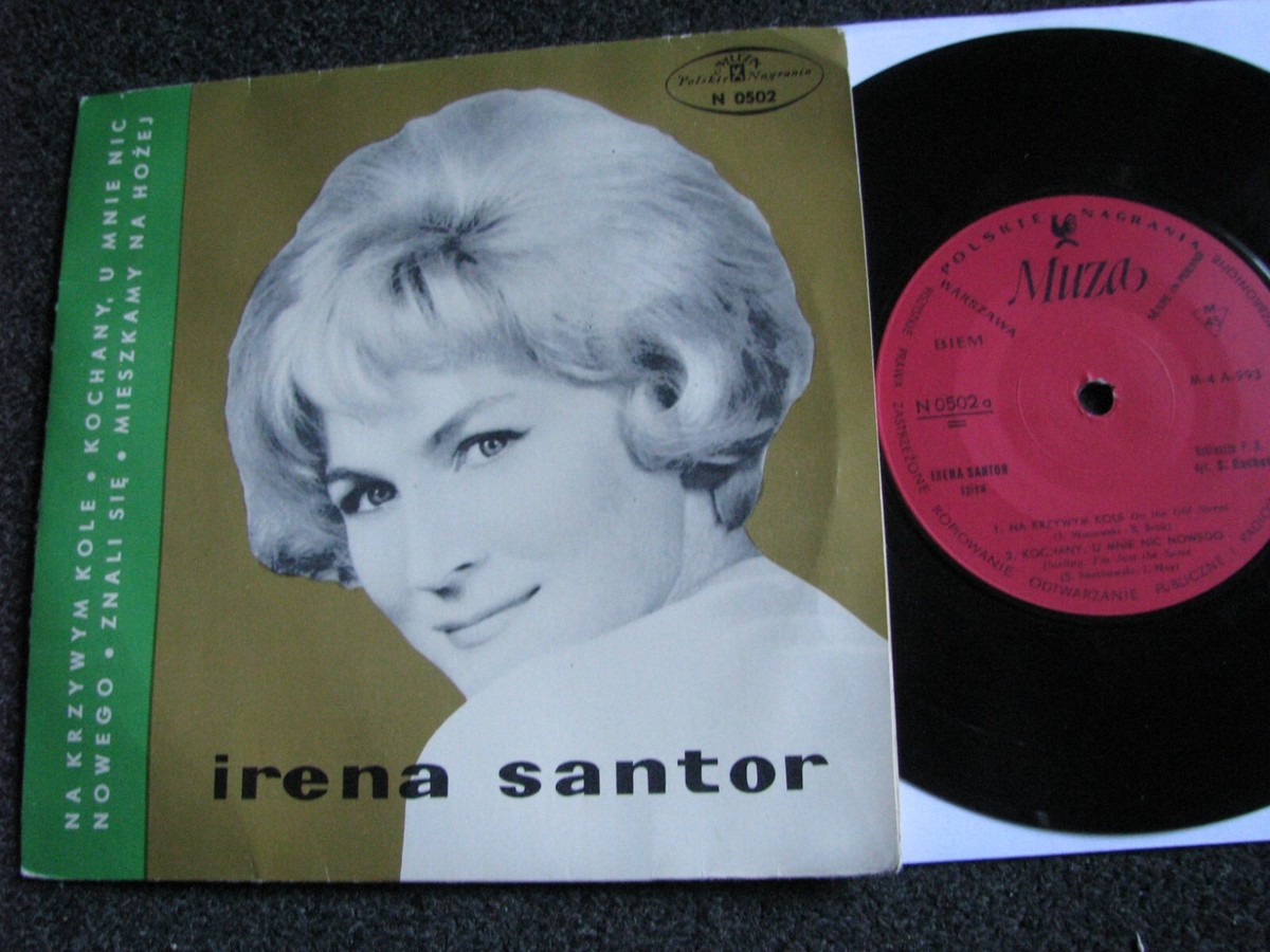 Irena Santor-Na Krzywym Kole 7 PS-4 Track EP-1966 Poland-Muza Records-N  0502 | eBay.de
