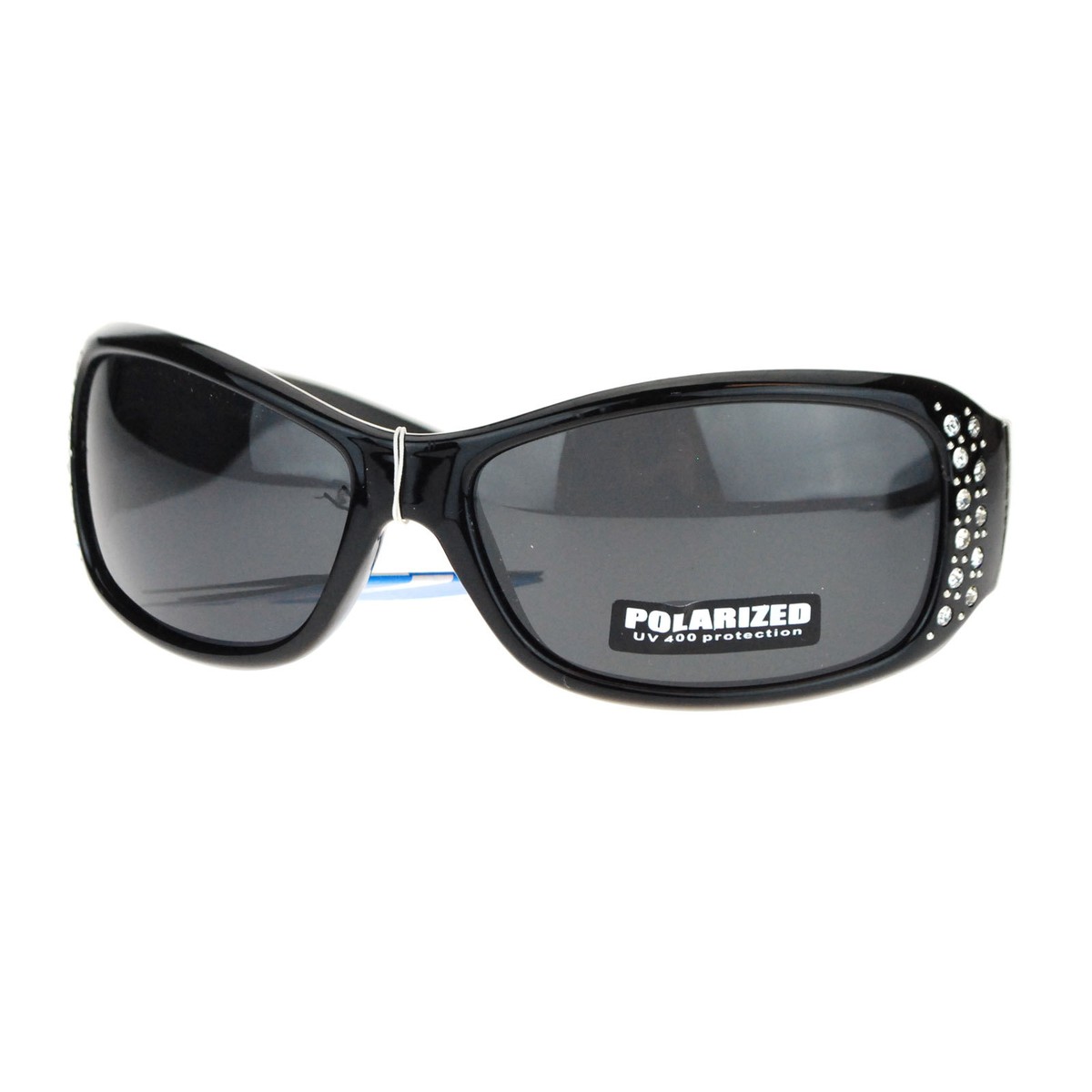 UV 400 Polarized Lens Womens Rhinestone Rectangular  display picture 1