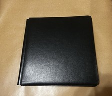 CREATIVE MEMORIES Black Faux-leather Album 12 x 12 Black Pages NEW Scrapbook