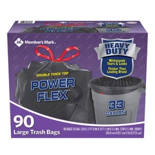 Power-Guard Drawstring Bags - 33 Gal. - 90 Count