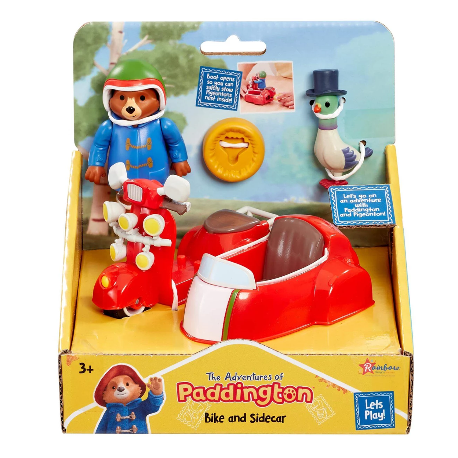 Paddington Bear Bike Figurine Adventures of Paddington TV Action Figure Playset