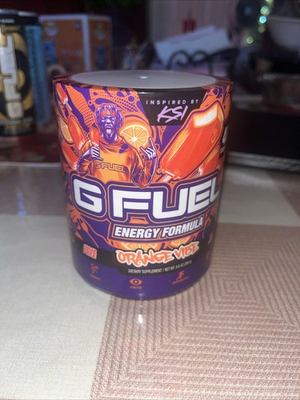 #ad KSI Gfuel Limited Edition Tub Orange Vibe Brand New Sealed $29.99
